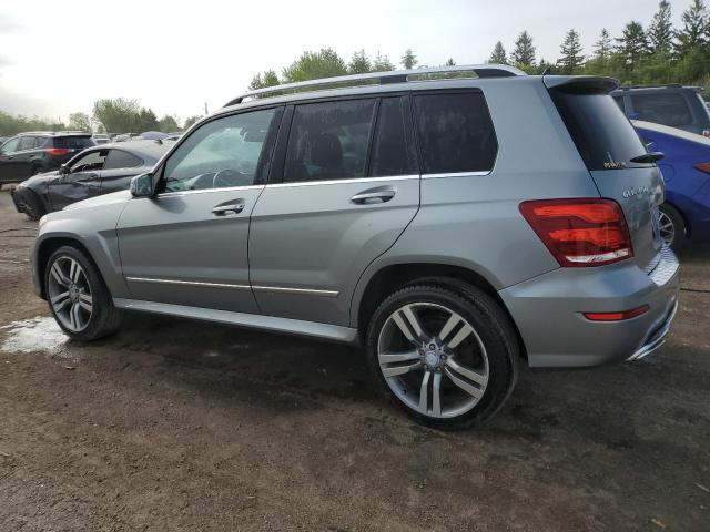 WDCGG8JB8DG008976 - 2013 MERCEDES-BENZ GLK 350 4MATIC SILVER photo 2