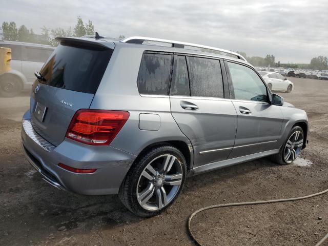 WDCGG8JB8DG008976 - 2013 MERCEDES-BENZ GLK 350 4MATIC SILVER photo 3