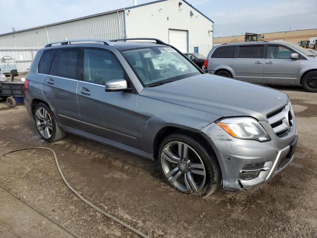 WDCGG8JB8DG008976 - 2013 MERCEDES-BENZ GLK 350 4MATIC SILVER photo 4