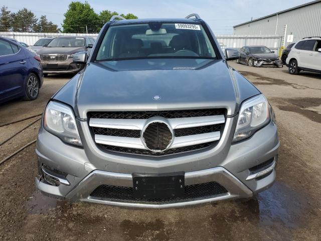 WDCGG8JB8DG008976 - 2013 MERCEDES-BENZ GLK 350 4MATIC SILVER photo 5