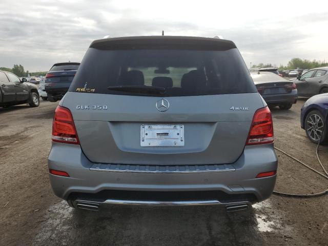 WDCGG8JB8DG008976 - 2013 MERCEDES-BENZ GLK 350 4MATIC SILVER photo 6