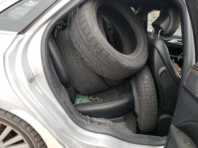 3LN6L5F92HR641405 - 2017 LINCOLN MKZ RESERVE ვერცხლისფერი ფოტო 10