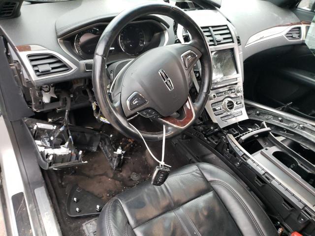 3LN6L5F92HR641405 - 2017 LINCOLN MKZ RESERVE ვერცხლისფერი ფოტო 8