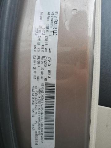 2C4RC1BG9HR535635 - 2017 CHRYSLER PACIFICA TOURING L SILVER photo 13