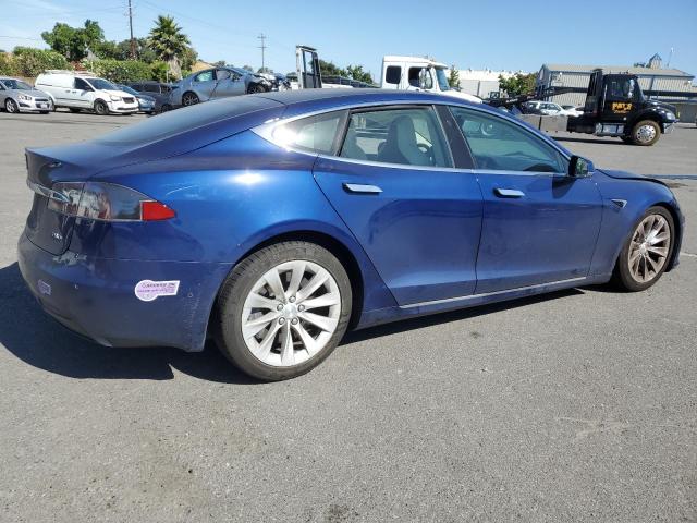 5YJSA1E2XJF295214 - 2018 TESLA MODEL S BLUE photo 3
