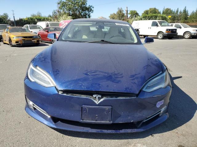 5YJSA1E2XJF295214 - 2018 TESLA MODEL S BLUE photo 5