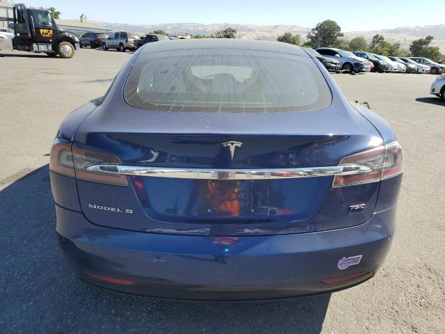 5YJSA1E2XJF295214 - 2018 TESLA MODEL S BLUE photo 6