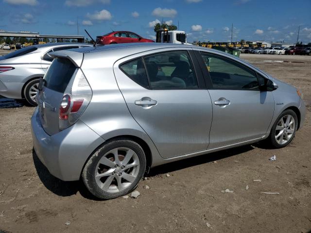 JTDKDTB3XC1001449 - 2012 TOYOTA PRIUS C SILVER photo 3