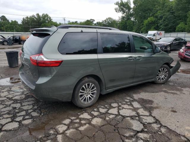 5TDYZ3DC6LS078735 - 2020 TOYOTA SIENNA XLE GREEN photo 3