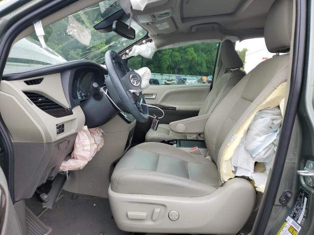 5TDYZ3DC6LS078735 - 2020 TOYOTA SIENNA XLE GREEN photo 7