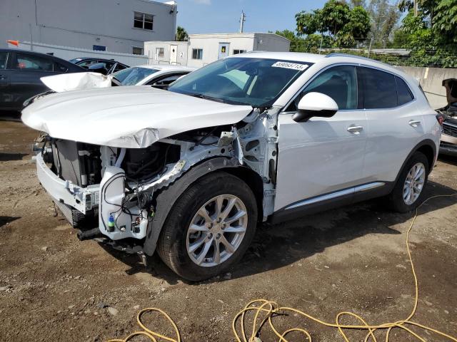 LRBAZLR44MD196667 - 2021 BUICK ENVISION PREFERRED WHITE photo 1