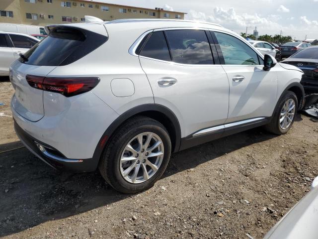 LRBAZLR44MD196667 - 2021 BUICK ENVISION PREFERRED WHITE photo 3