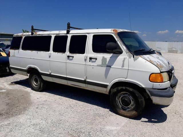 2B5WB35Y41K534700 - 2001 DODGE RAM WAGON B3500 WHITE photo 1