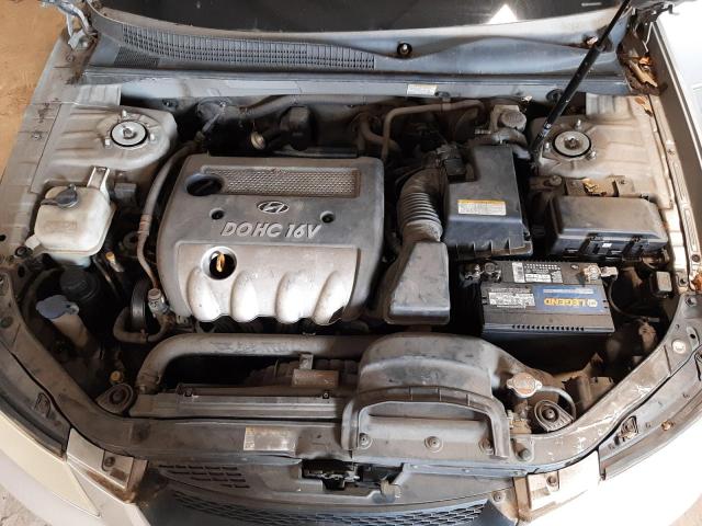 5NPEU46C96H079991 - 2006 HYUNDAI SONATA GLS SILVER photo 11