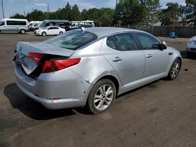 5XXGM4A71DG090527 - 2013 KIA OPTIMA LX SILVER photo 3