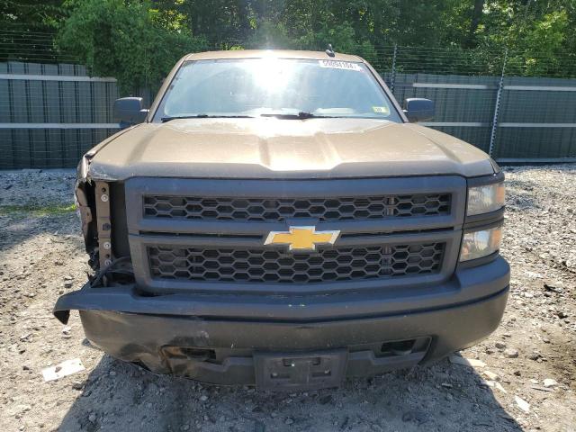 1GCVKPEC0FZ289784 - 2015 CHEVROLET SILVERADO K1500 BROWN photo 5