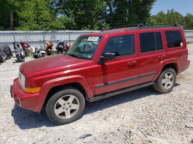 1J8HG48K59C540136 - 2009 JEEP COMMANDER SPORT წითელი ფოტო 1