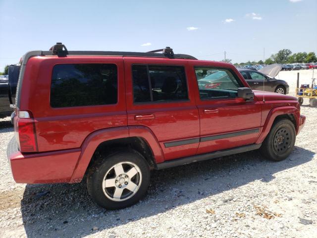 1J8HG48K59C540136 - 2009 JEEP COMMANDER SPORT წითელი ფოტო 3