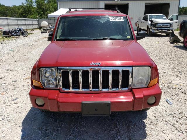 1J8HG48K59C540136 - 2009 JEEP COMMANDER SPORT RED photo 5