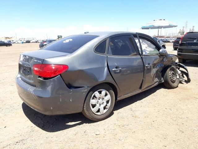 KMHDU46D98U482314 - 2008 HYUNDAI ELANTRA GLS GRAY photo 3