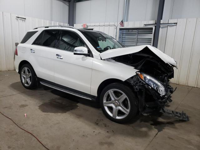 4JGDA5GBXGA634435 - 2016 MERCEDES-BENZ GLE 400 4MATIC WHITE photo 4