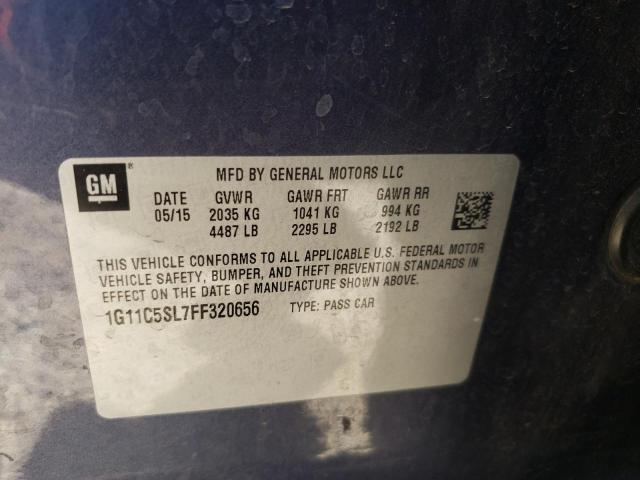 1G11C5SL7FF320656 - 2015 CHEVROLET MALIBU 1LT 黑色 照片 13