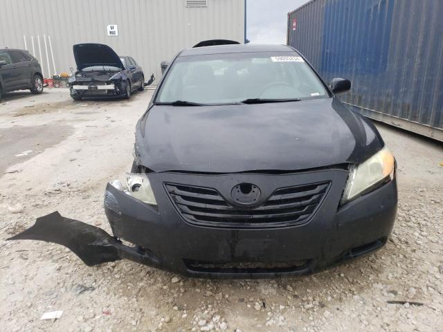 4T1BE46K07U705809 - 2007 TOYOTA CAMRY CE BLACK photo 5