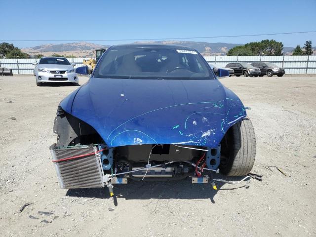 5YJSA1E12GF125901 - 2016 TESLA MODEL S 蓝色 照片 5