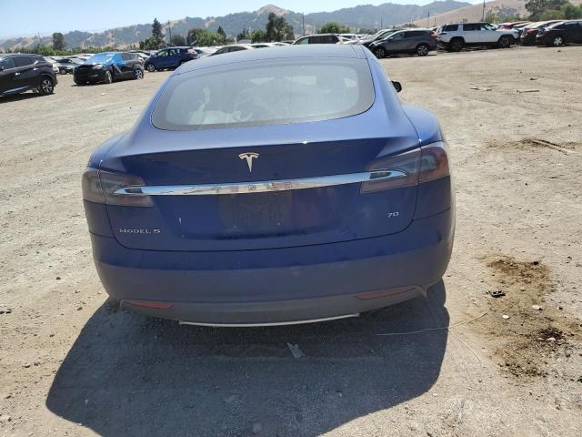 5YJSA1E12GF125901 - 2016 TESLA MODEL S 蓝色 照片 6