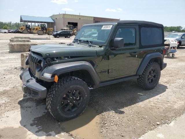 1C4GJXAGMW608705 - 2021 JEEP WRANGLER S Yaşıl foto 1