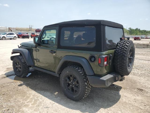 1C4GJXAGMW608705 - 2021 JEEP WRANGLER S Yaşıl foto 2