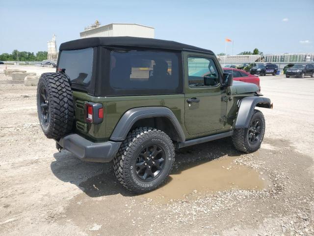1C4GJXAGMW608705 - 2021 JEEP WRANGLER S Yaşıl foto 3