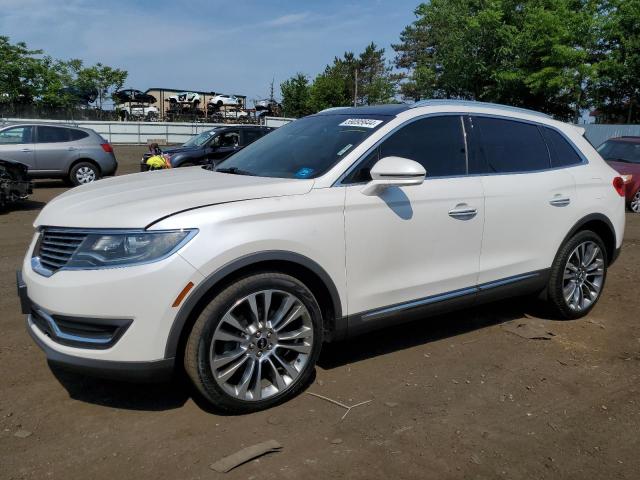 2LMPJ8LR1JBL36471 - 2018 LINCOLN MKX RESERVE أبيض صورة 1