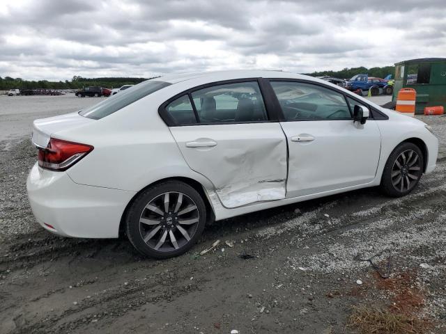 19XFB2F97FE027914 - 2015 HONDA CIVIC EXL WHITE photo 3