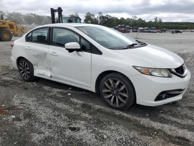 19XFB2F97FE027914 - 2015 HONDA CIVIC EXL WHITE photo 4
