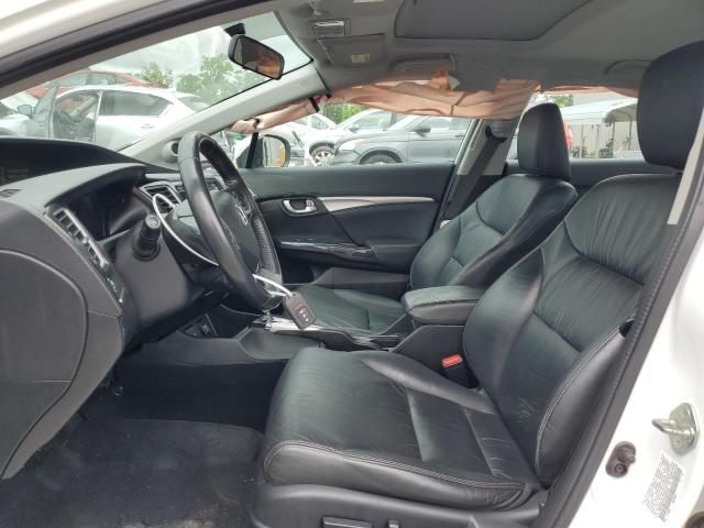 19XFB2F97FE027914 - 2015 HONDA CIVIC EXL WHITE photo 7