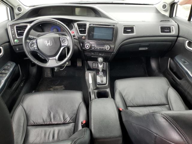 19XFB2F97FE027914 - 2015 HONDA CIVIC EXL WHITE photo 8