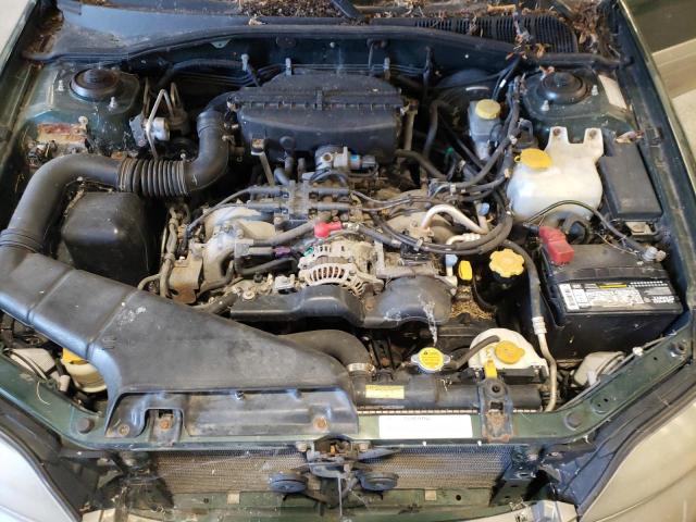 4S3BH675317625667 - 2001 SUBARU LEGACY OUTBACK AWP 绿色 照片 11