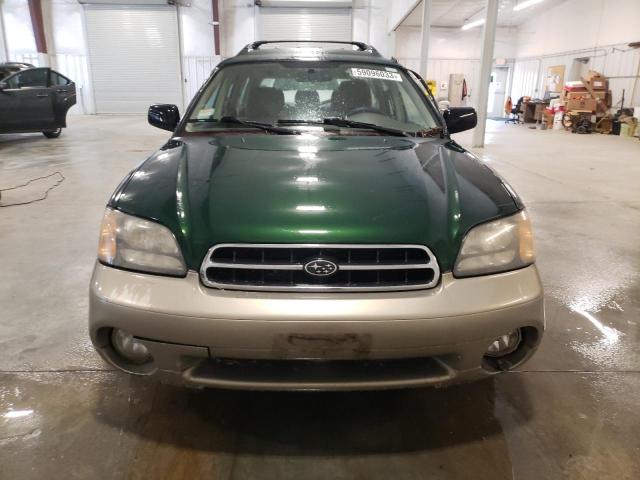 4S3BH675317625667 - 2001 SUBARU LEGACY OUTBACK AWP 绿色 照片 5