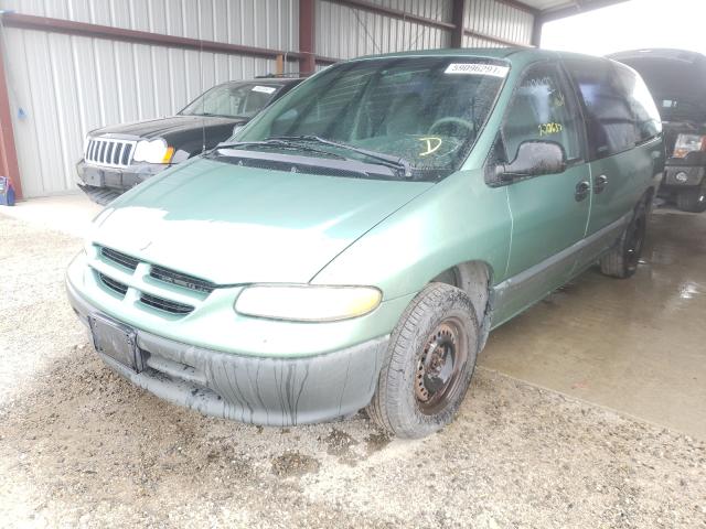 2B4GP44GXWR639569 - 1998 DODGE GRAND CARA SE GREEN photo 2