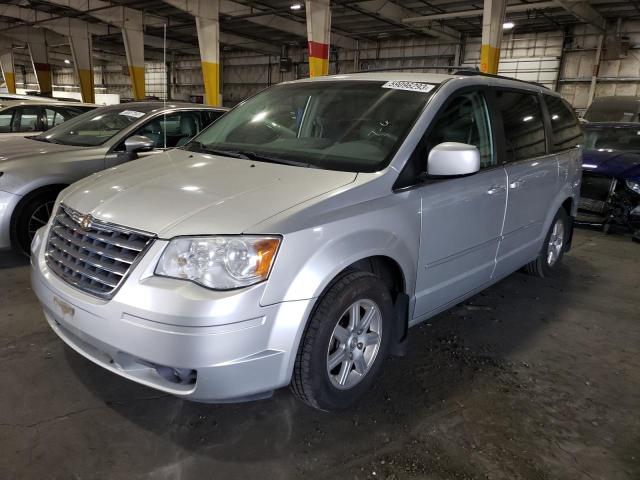 2A8HR54P58R110873 - 2008 CHRYSLER TOWN & COU TOURING SILVER photo 1