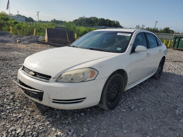 2G1WS57M891288659 - 2009 CHEVROLET IMPALA POLICE WHITE photo 1