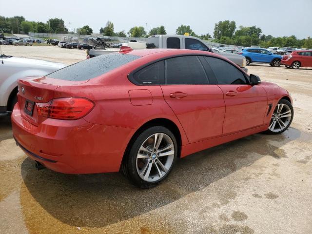WBA4B3C53FD669883 - 2015 BMW 435 XI GRAN COUPE RED photo 3