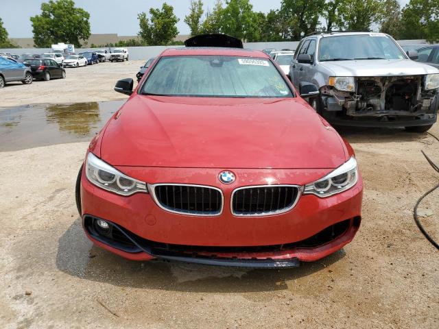 WBA4B3C53FD669883 - 2015 BMW 435 XI GRAN COUPE RED photo 5