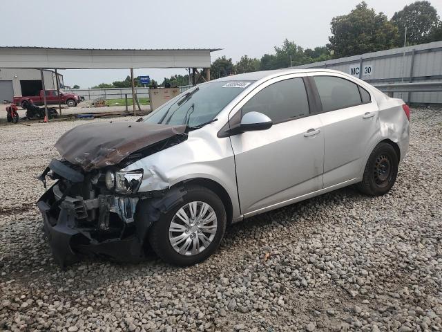 1G1JA5SH6F4152196 - 2015 CHEVROLET SONIC LS SILVER photo 1