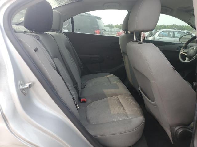1G1JA5SH6F4152196 - 2015 CHEVROLET SONIC LS SILVER photo 10
