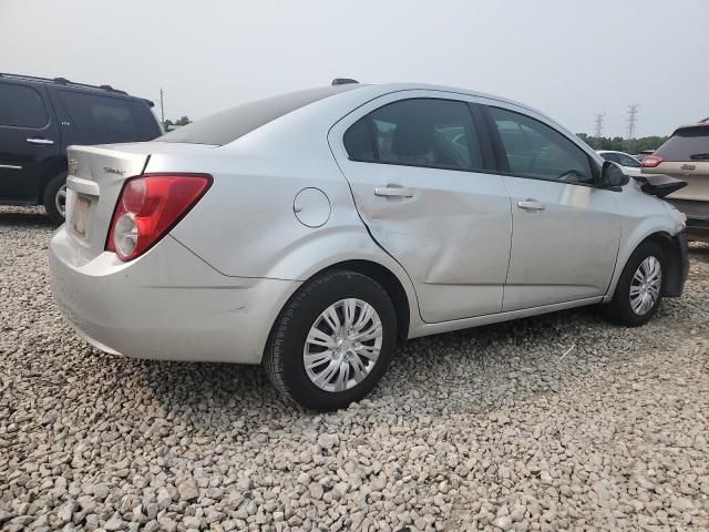 1G1JA5SH6F4152196 - 2015 CHEVROLET SONIC LS SILVER photo 3