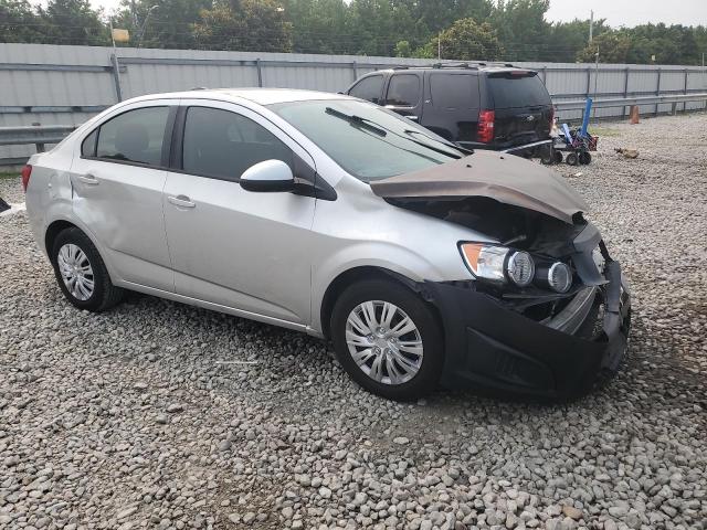 1G1JA5SH6F4152196 - 2015 CHEVROLET SONIC LS SILVER photo 4