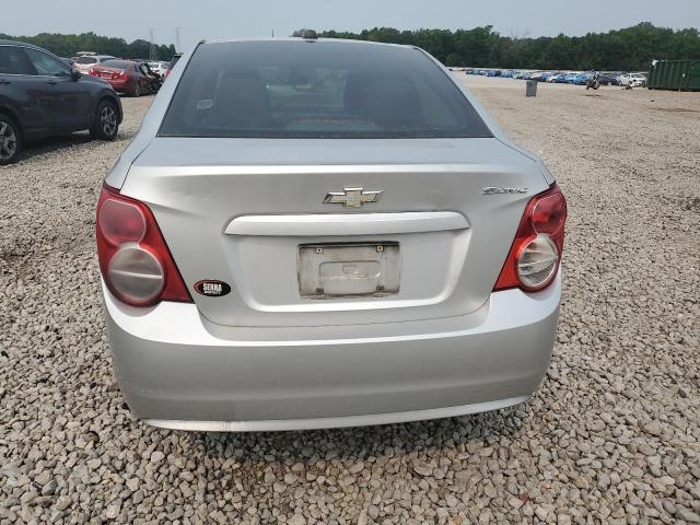 1G1JA5SH6F4152196 - 2015 CHEVROLET SONIC LS SILVER photo 6
