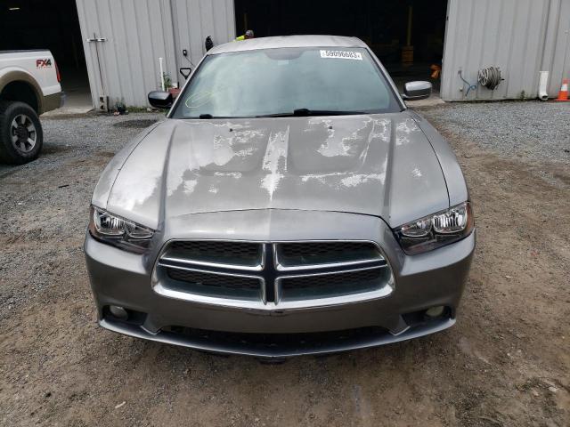 2B3CL3CG3BH591374 - 2011 DODGE CHARGER GRAY photo 5